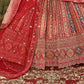 New Semi Stitiched Netted Lehenga Choli