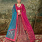 New Semi Stitiched Velvet Bridal Lehenga Choli