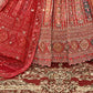 New Semi Stitiched Velvet Bridal Lehenga Choli