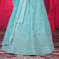 New Semi Stitiched Netted Lehenga Choli