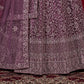 New Semi Stitiched Netted Lehenga Choli