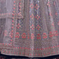 New Semi Stitiched Netted Lehenga Choli