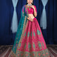 New Semi Stitiched Netted Lehenga Choli