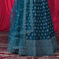 New Semi Stitiched Netted Lehenga Choli