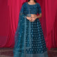 New Semi Stitiched Netted Lehenga Choli