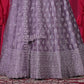 New Semi Stitiched Netted Lehenga Choli