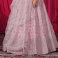 New Semi Stitiched Netted Lehenga Choli