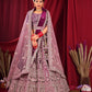 New Semi Stitiched Velvet Bridal Lehenga Choli