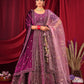 New Semi Stitiched Velvet Bridal Lehenga Choli