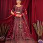 New Semi Stitiched Velvet Bridal Lehenga Choli