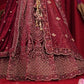 New Semi Stitiched Velvet Bridal Lehenga Choli