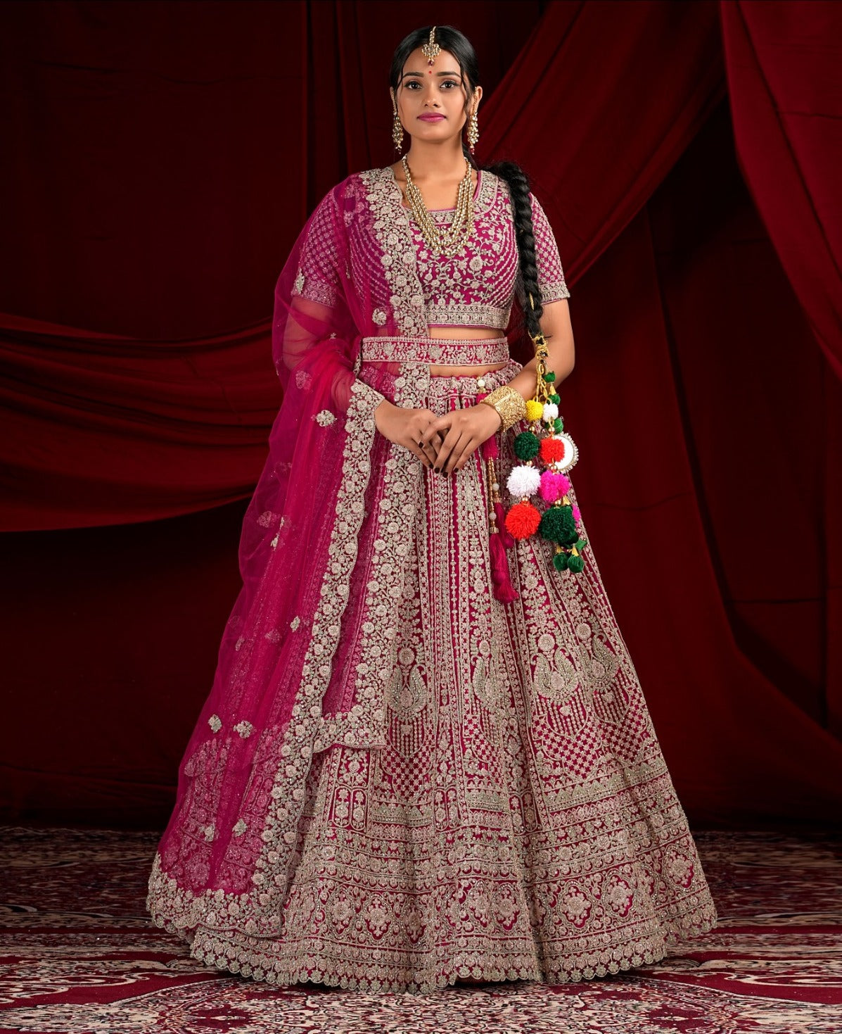 Latest Semi Stitched Lehenga Choli With Duppatta