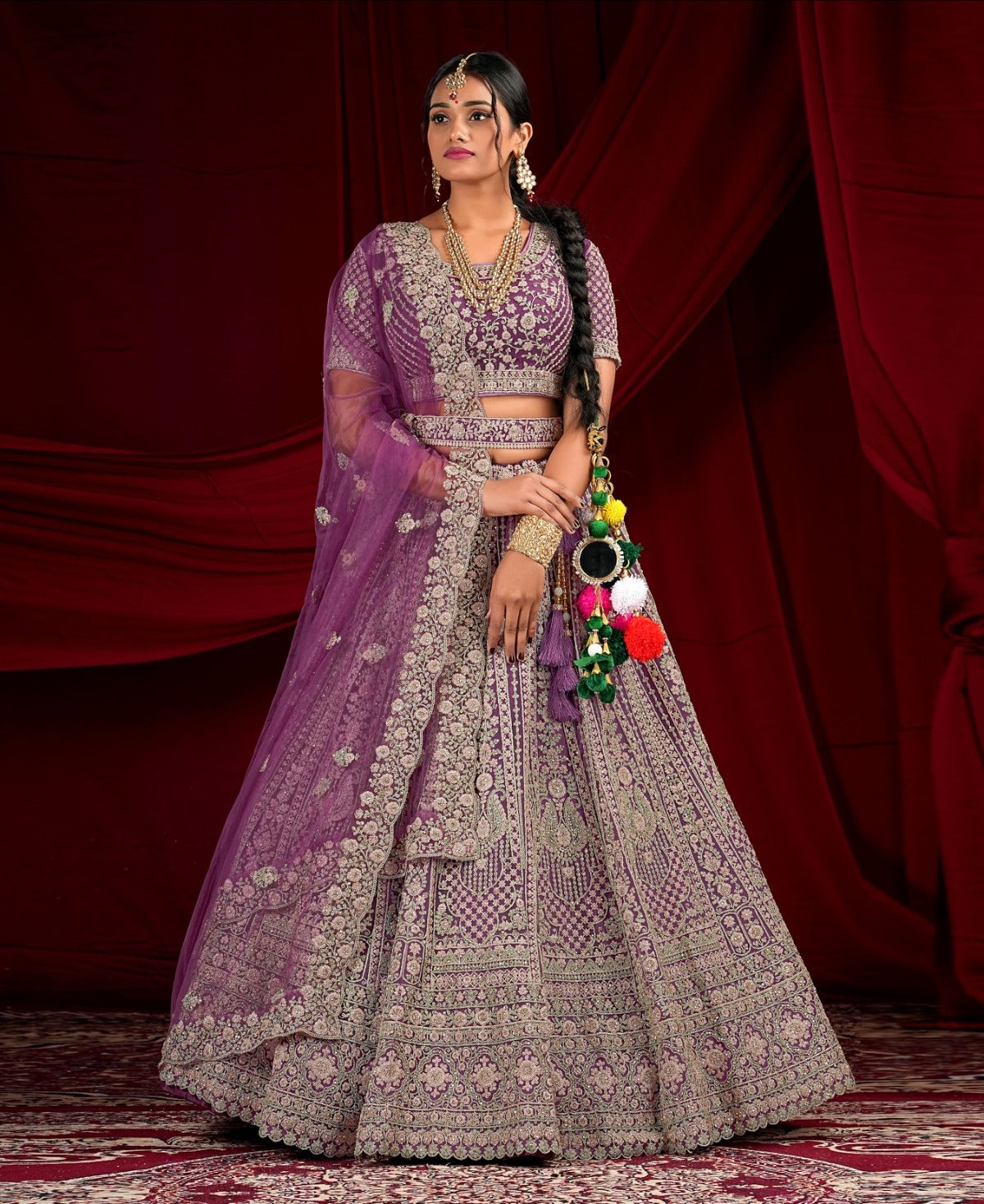 Latest Semi Stitched Lehenga Choli With Duppatta