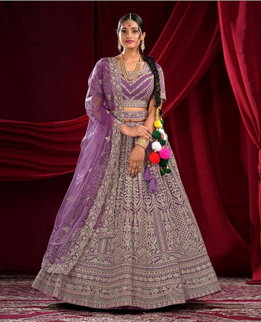 Latest Semi Stitched Lehenga Choli With Duppatta