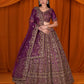 Latest Semi Stitched Netted Lehenga Choli