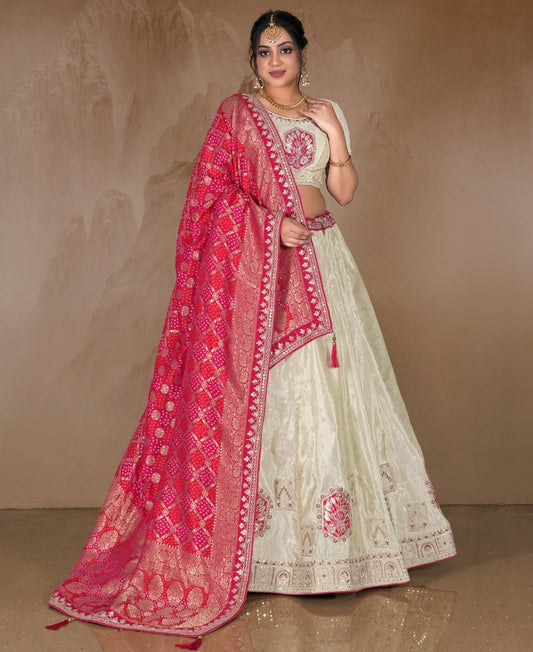 Latest Semi Stitched Lehenga Choli With Dupatta.