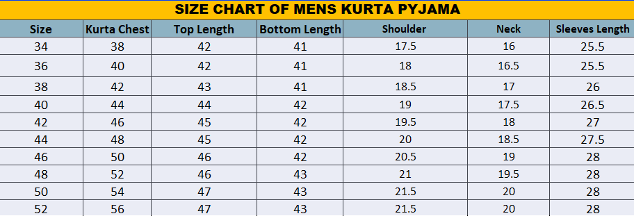 Mens Kurta Pyjama