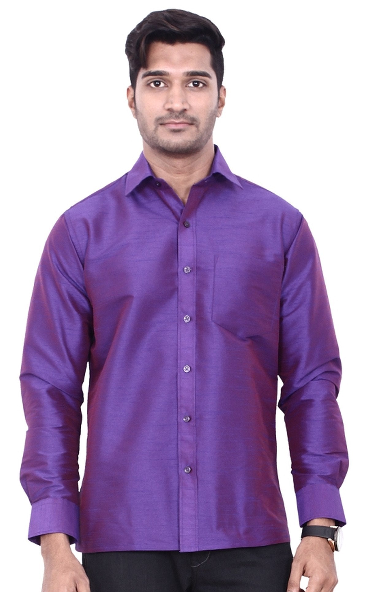 NEW PURPLE DESIGNER SHIRT