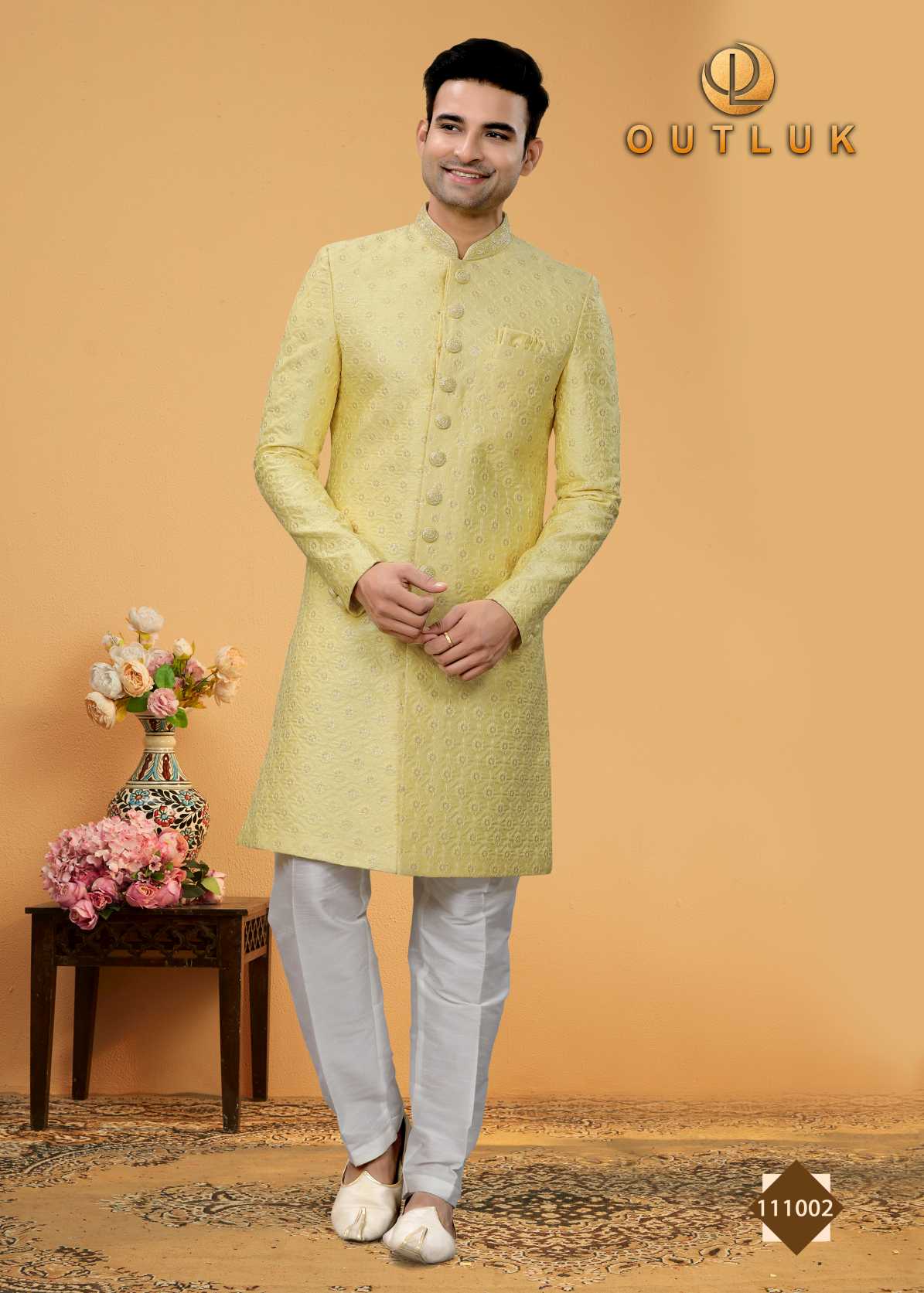 latest Indo Westren Ethnic Wedding Sherwani's