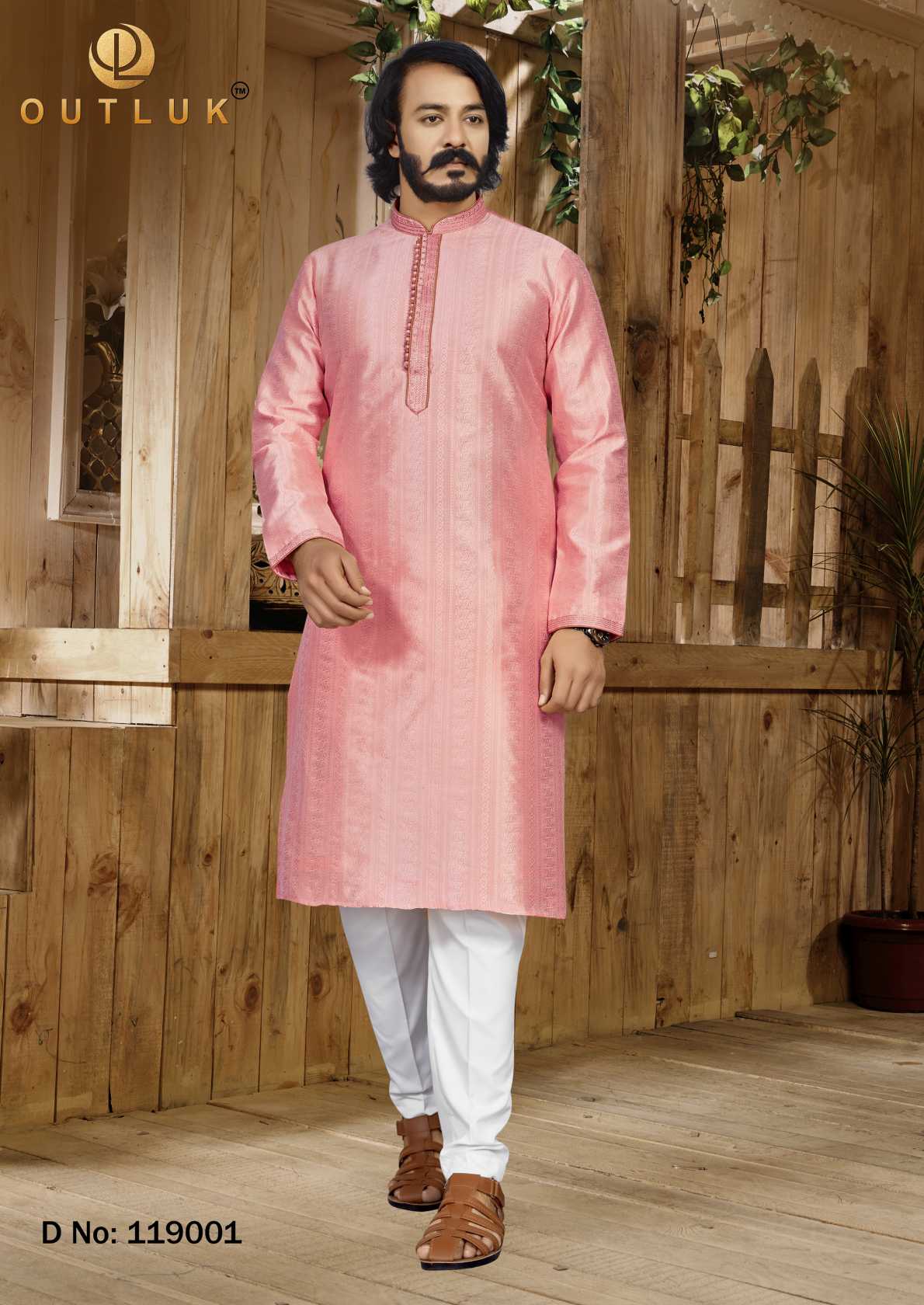 Indowestren Semi Cotton Kurta Pyjama