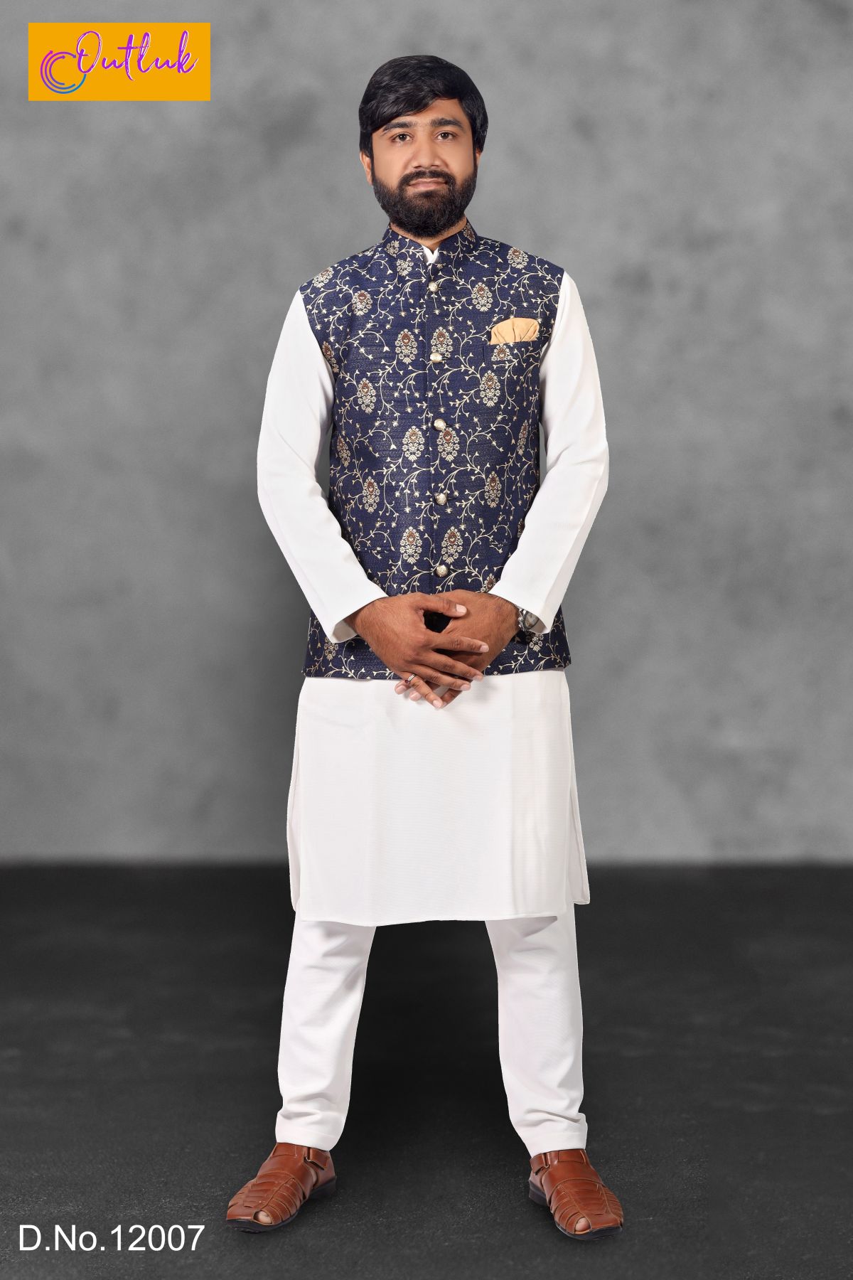 Sudarshan Silks Traditional Cotton Kurta Pajama