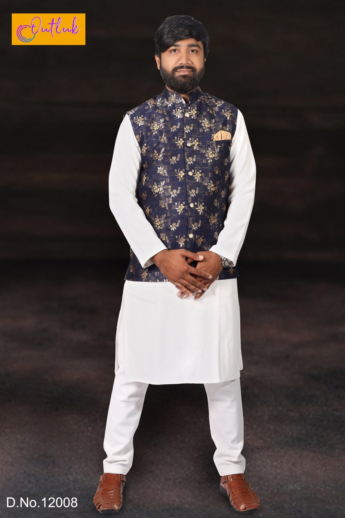 Sudarshan Silks Traditional Cotton Kurta Pajama