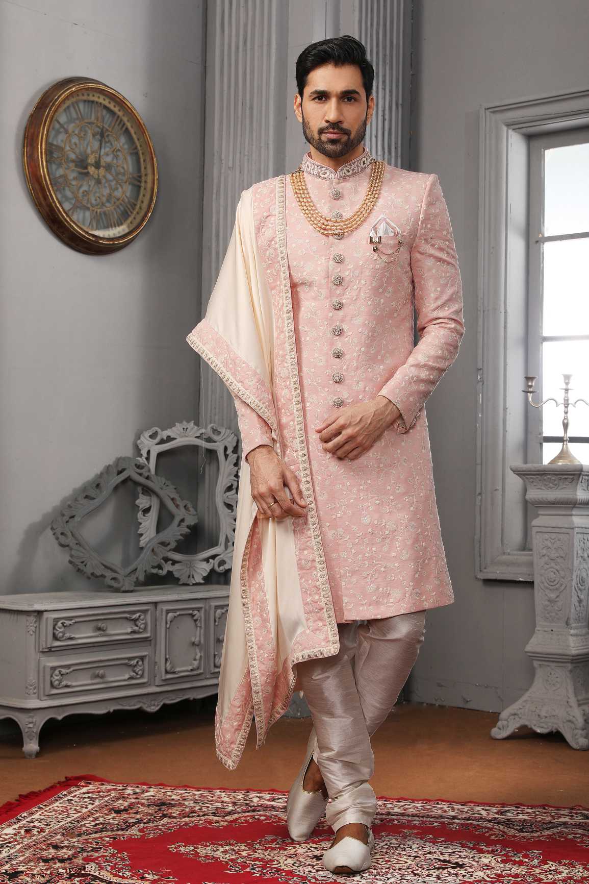 Latest Jodhpuri Design Traditional Sherwani