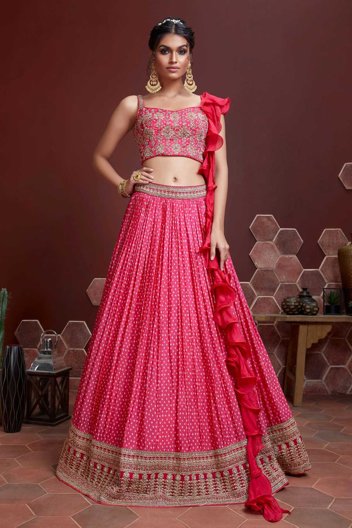 SUDARSHAN SILK'S Wedding Catalog Designer SEMISTITCHED Lehenga Choli