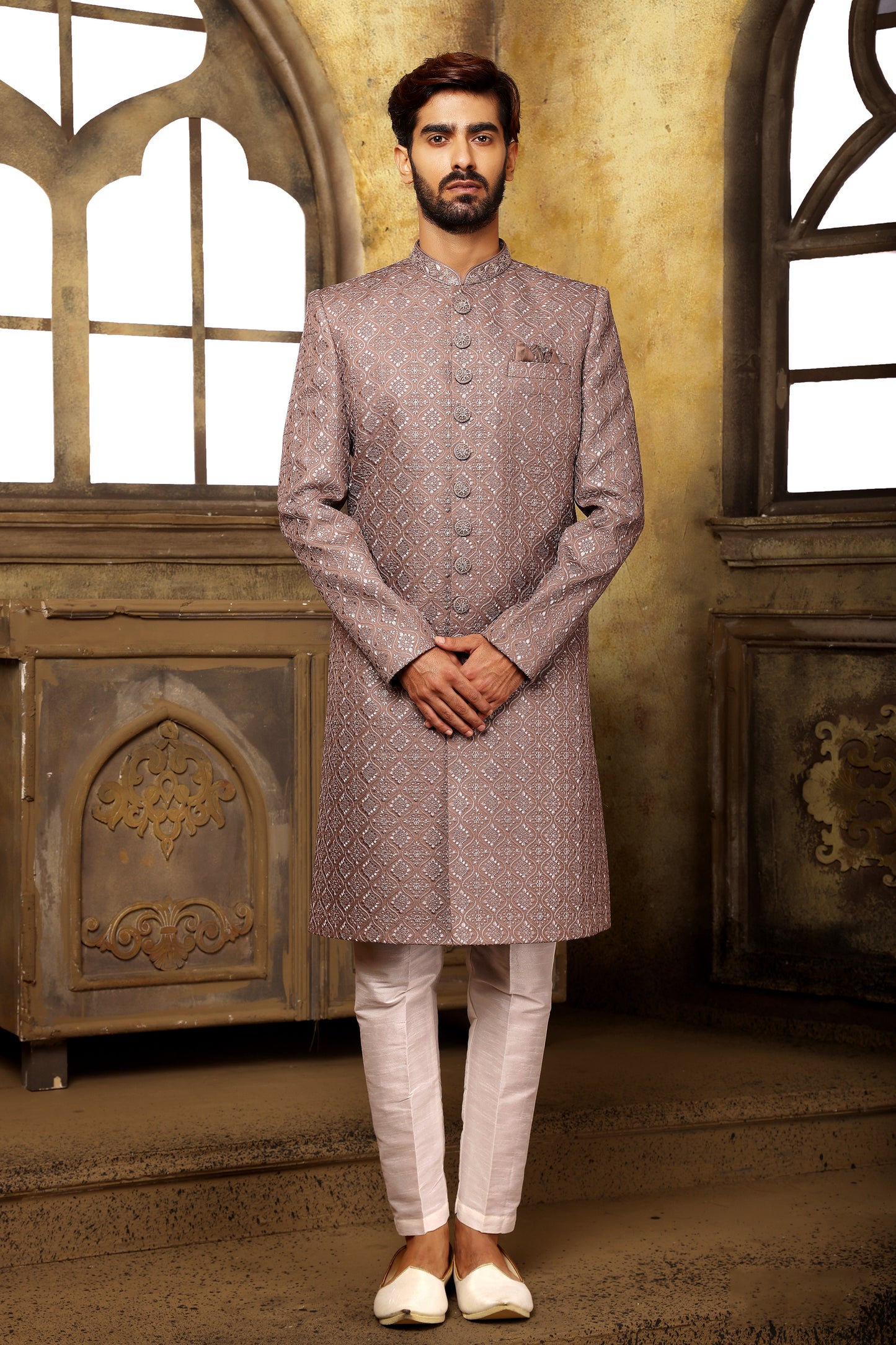 Sudarshan's Elegant Traditional Sherwani