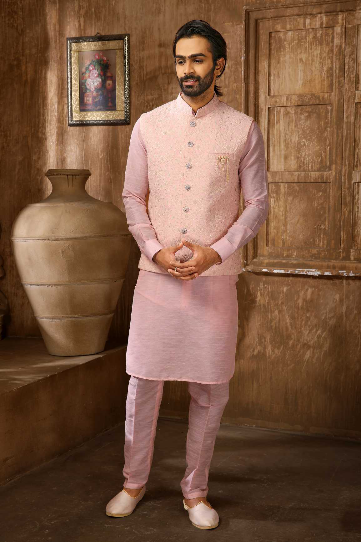 Sudarshan Family Store Readymade Kurta Payjama With Modi  Jacket