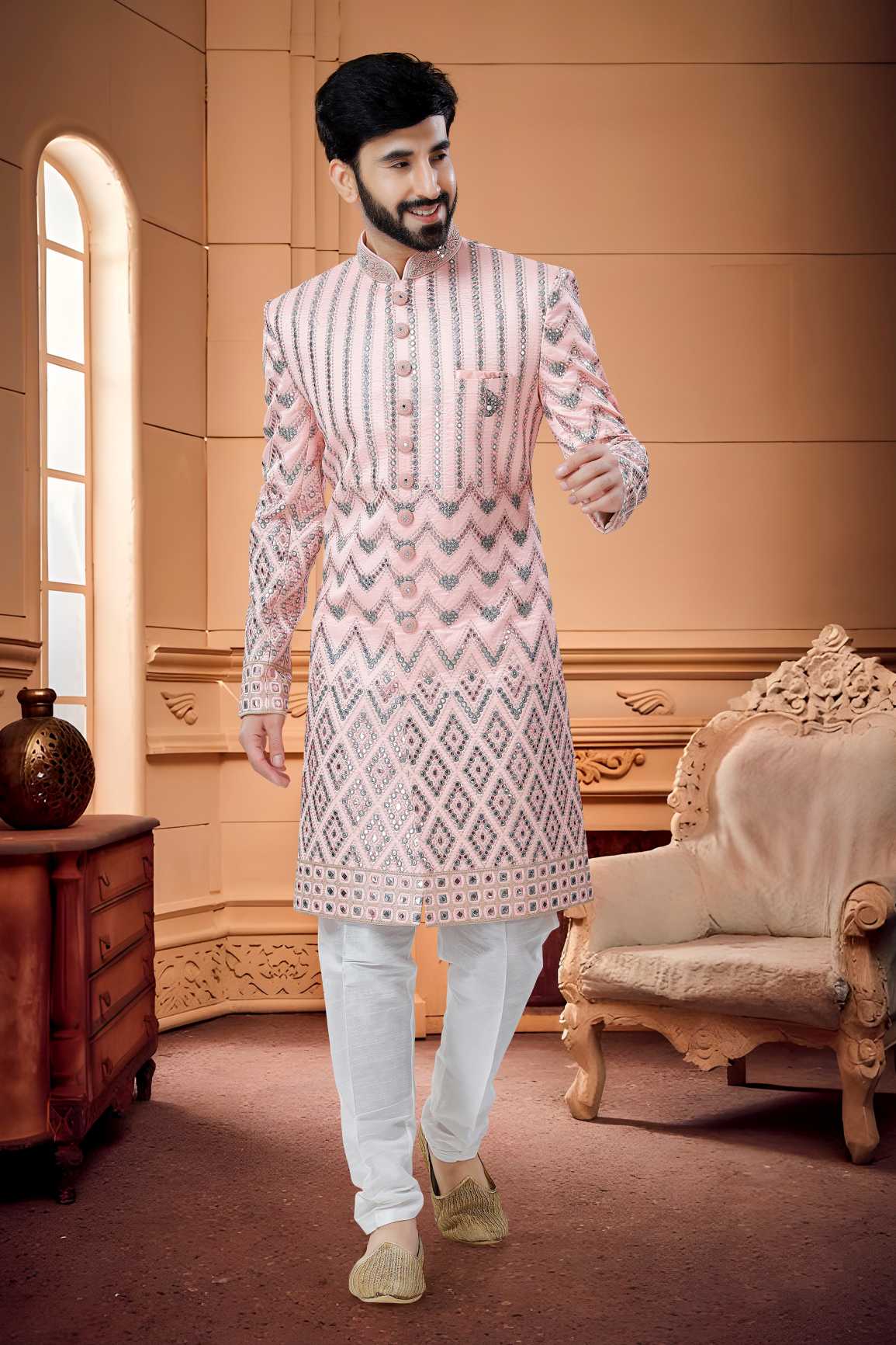 New Classic Indo Westren Wedding Suits