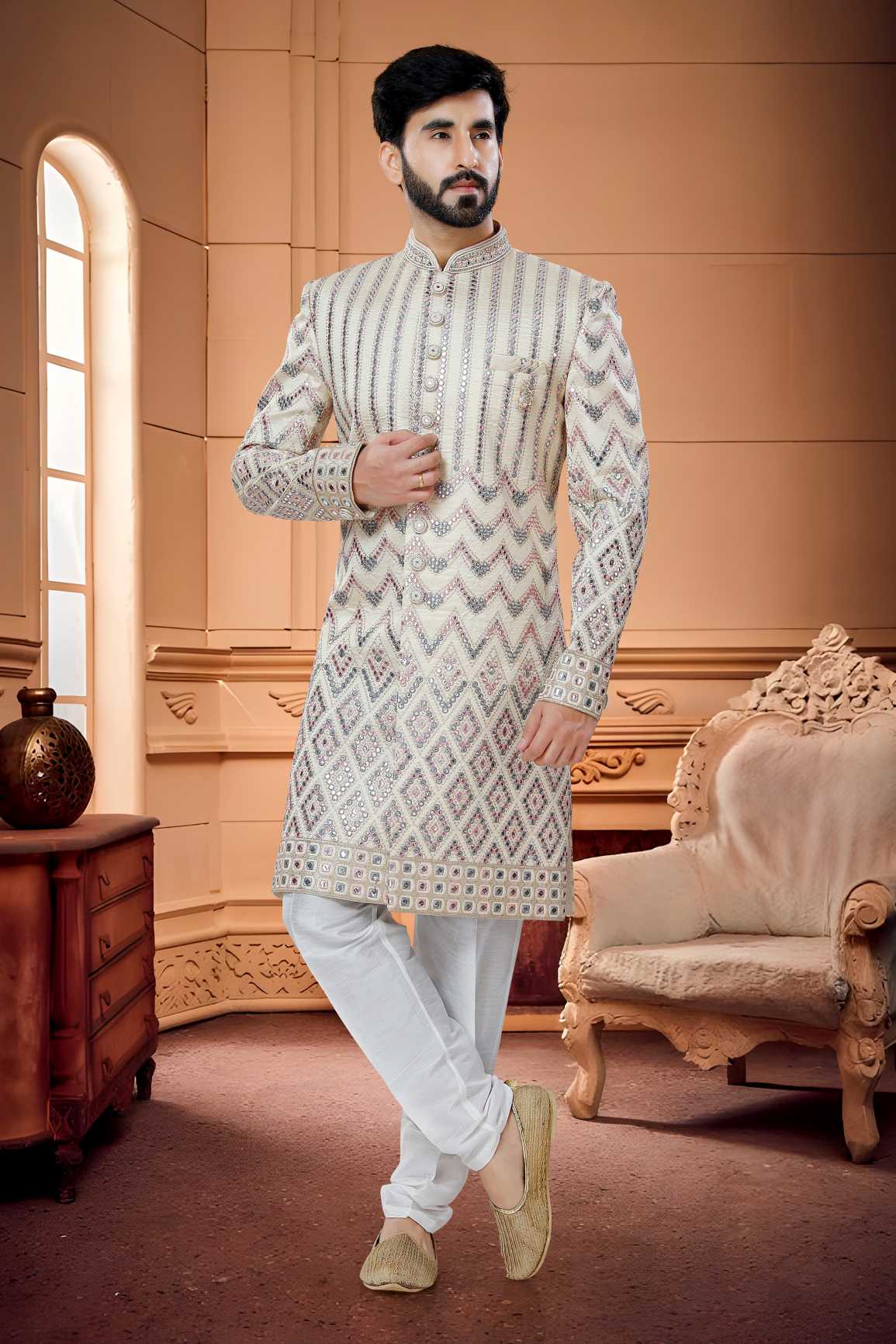 New Classic Indo Westren Wedding Suits