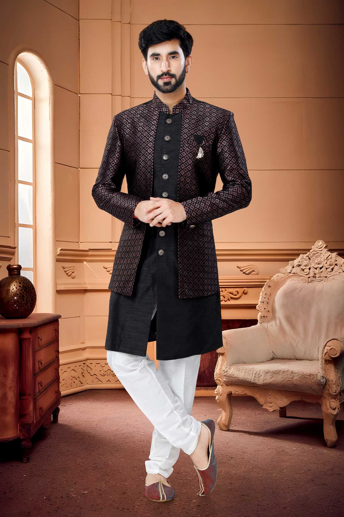 New Classic Indo Westren Wedding Suits