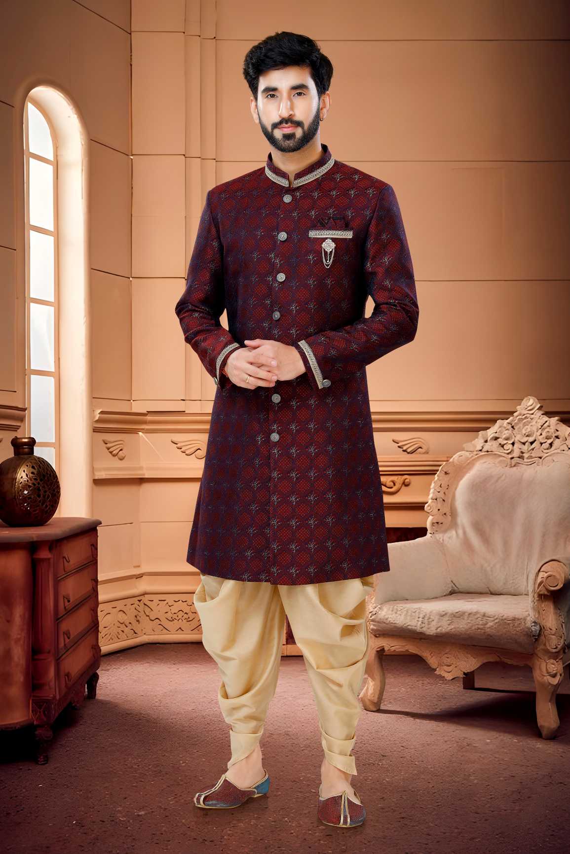 New Classic Indo Westren Wedding Suits