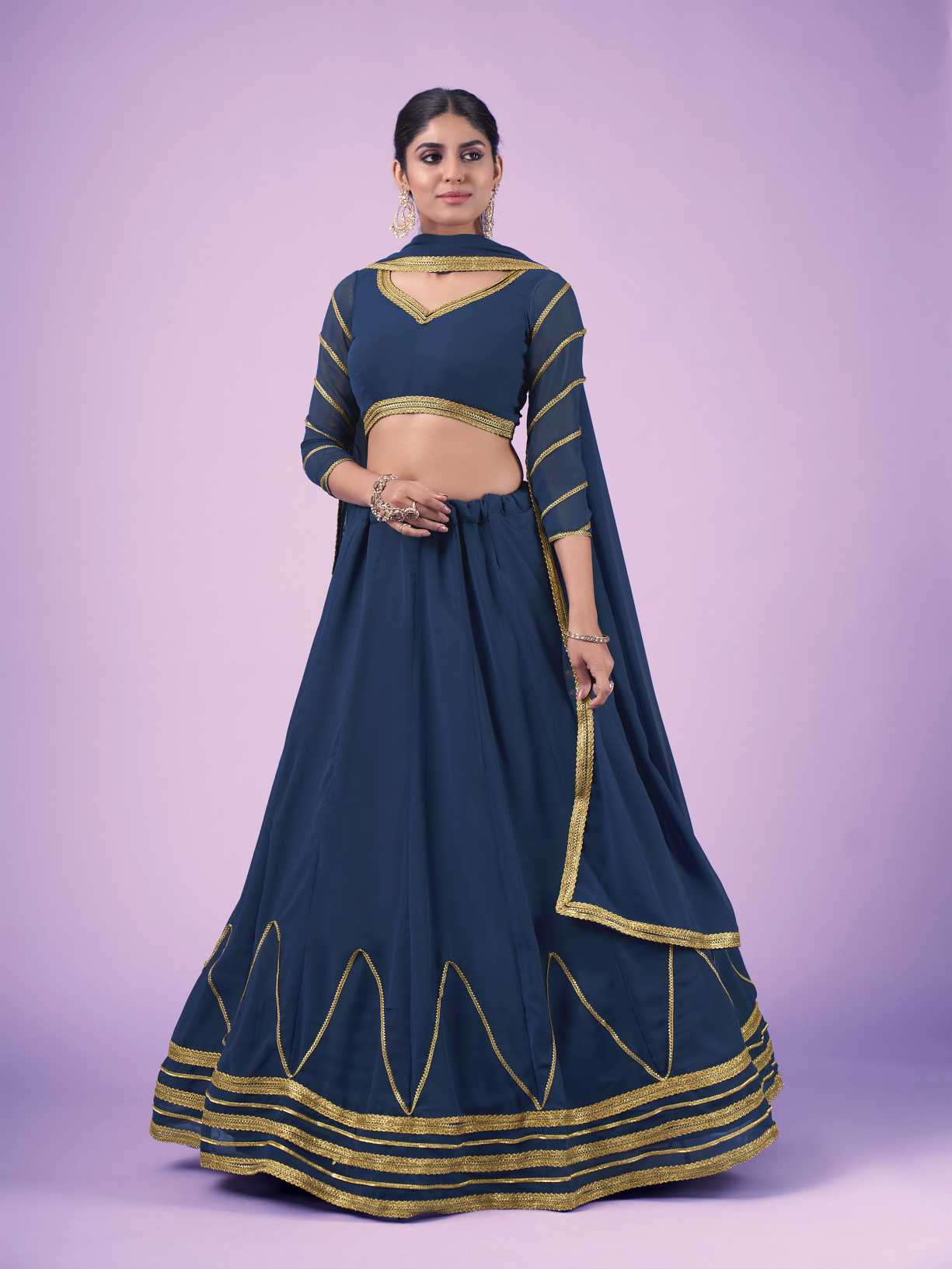 New Wedding and Festival Semi Stitiched Lehenga Choli