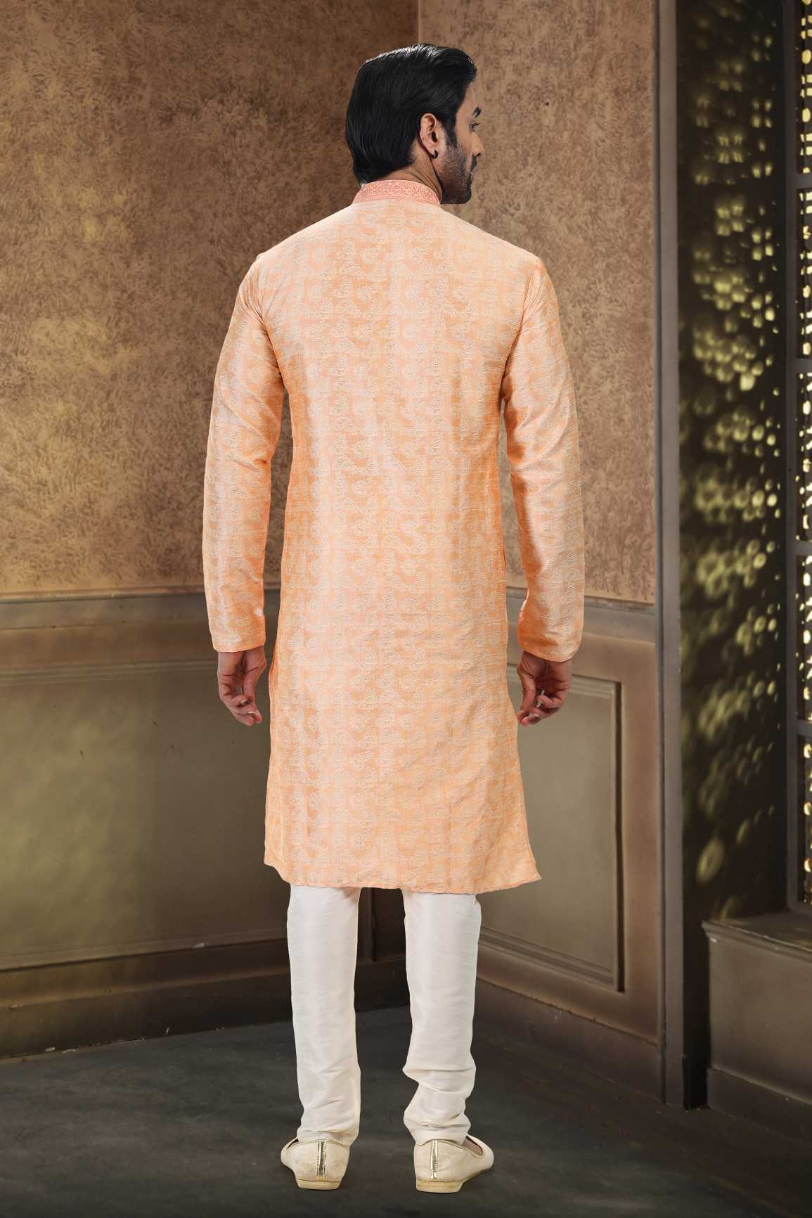 Latest Trendy Banarasi Silk Kurta Pyjama