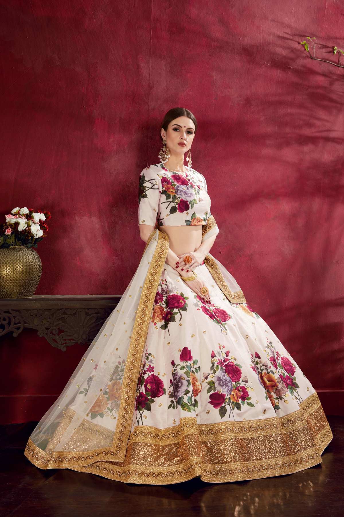 SUDARSHAN SILK'S PARTY WEAR LEHENGA CHOLI CG-1090