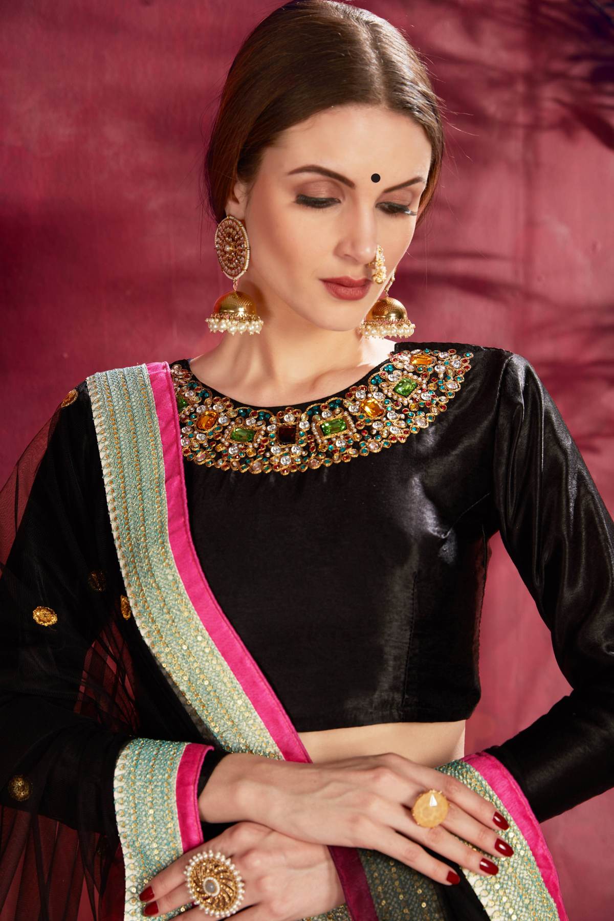 SUDARSHAN SILK'S PARTY WEAR LEHENGA CHOLI CG-1090