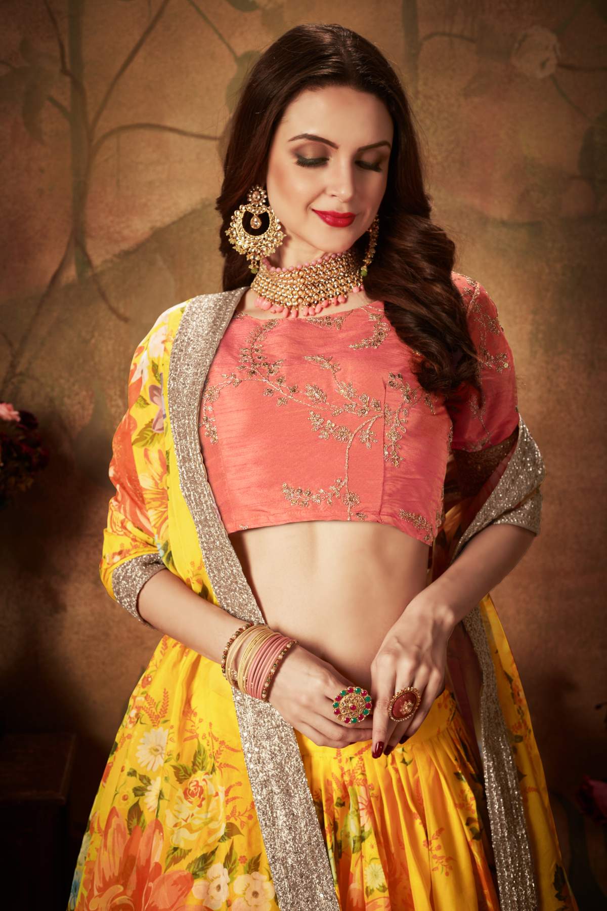 SUDARSHAN SILK'S PARTY WEAR LEHENGA CHOLI CG-1091