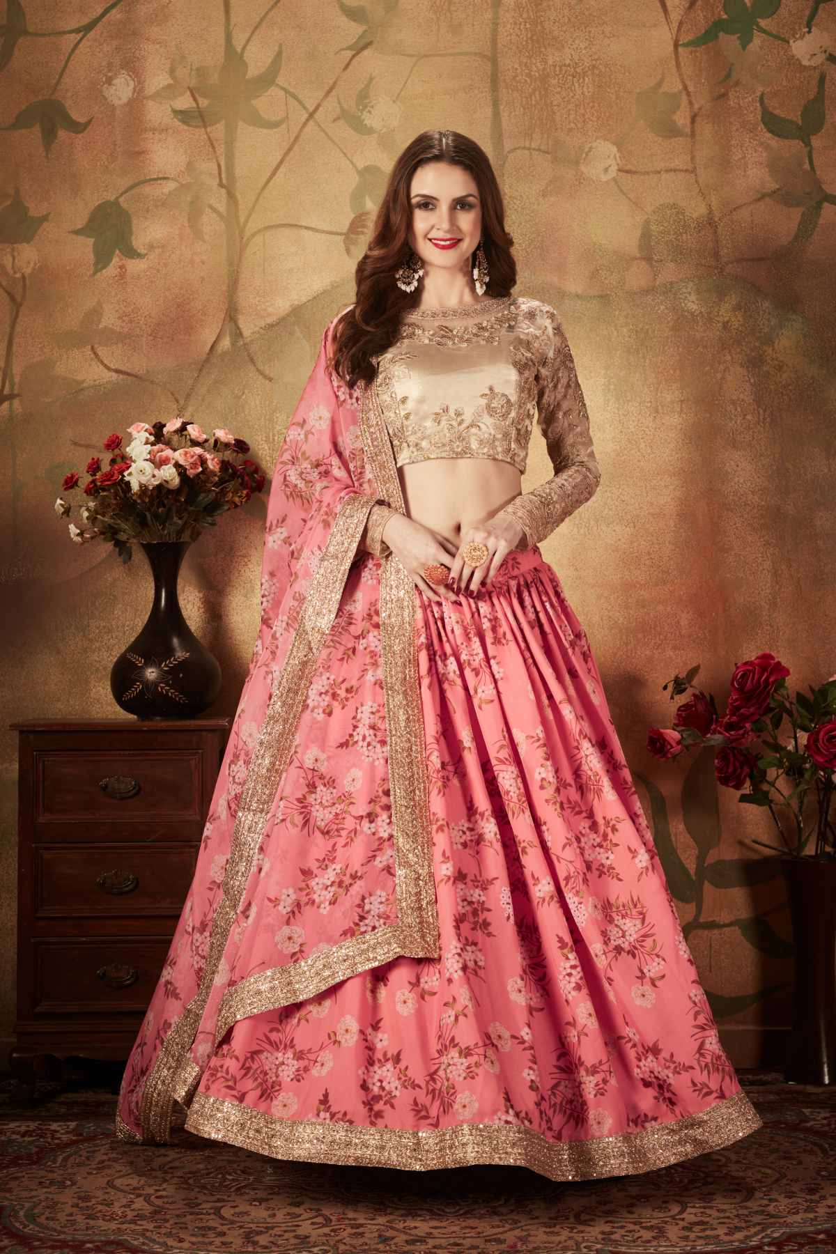 SUDARSHAN SILK'S PARTY WEAR LEHENGA CHOLI CG-1091