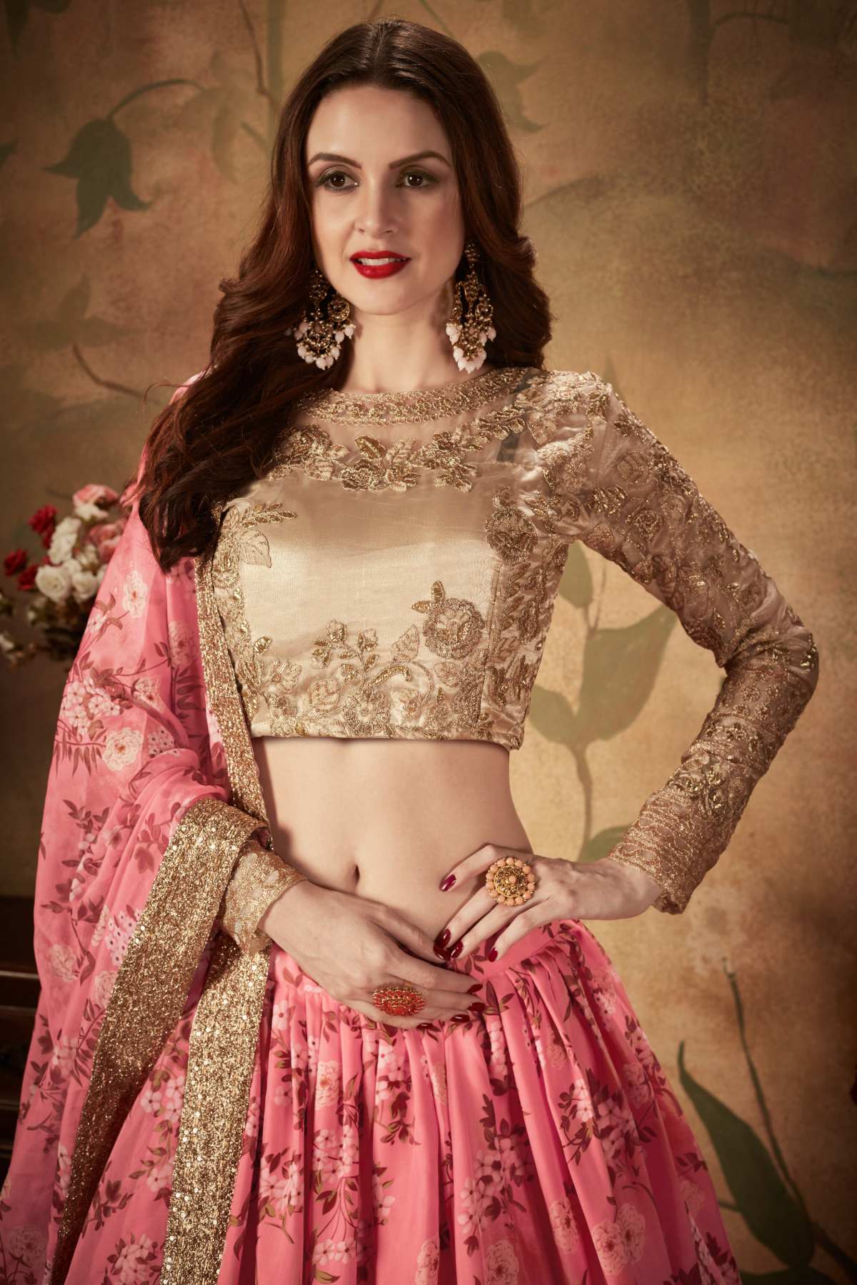 SUDARSHAN SILK'S PARTY WEAR LEHENGA CHOLI CG-1091