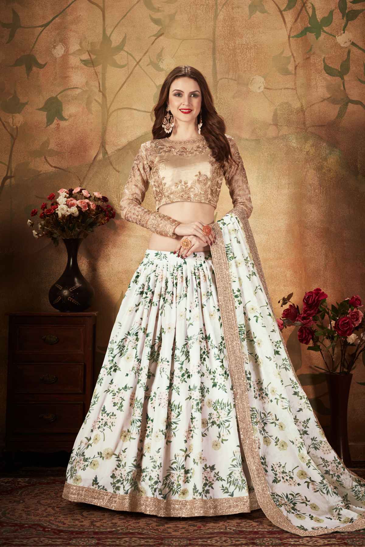 SUDARSHAN SILK'S PARTY WEAR LEHENGA CHOLI CG-1091