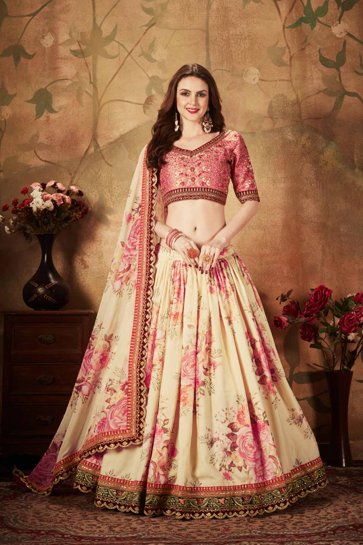 SUDARSHAN SILK'S PARTY WEAR LEHENGA CHOLI CG-1091