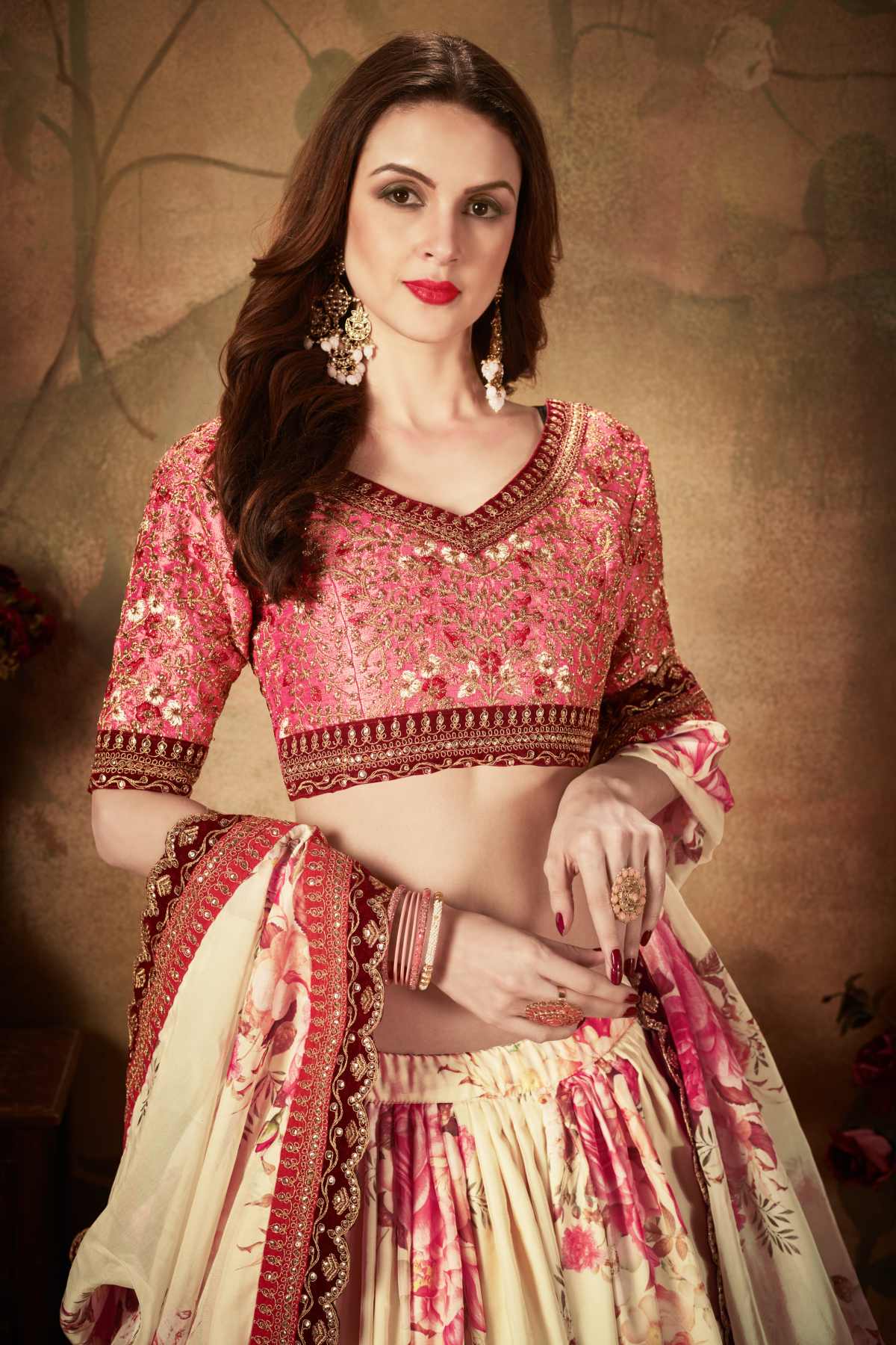 SUDARSHAN SILK'S PARTY WEAR LEHENGA CHOLI CG-1091