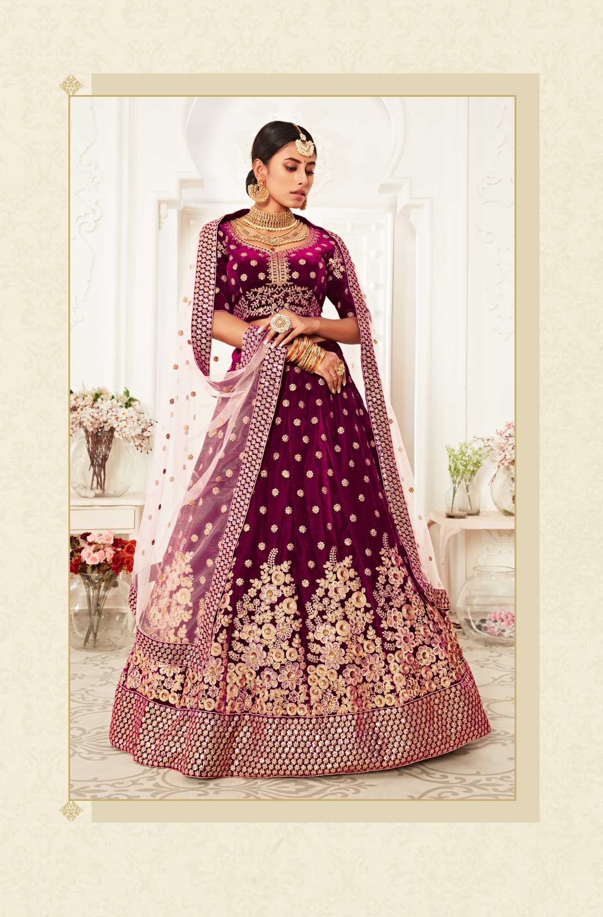 SUDARSHAN SILK'S ETHNIC WEAR LEHENGA CHOLI CG-1092