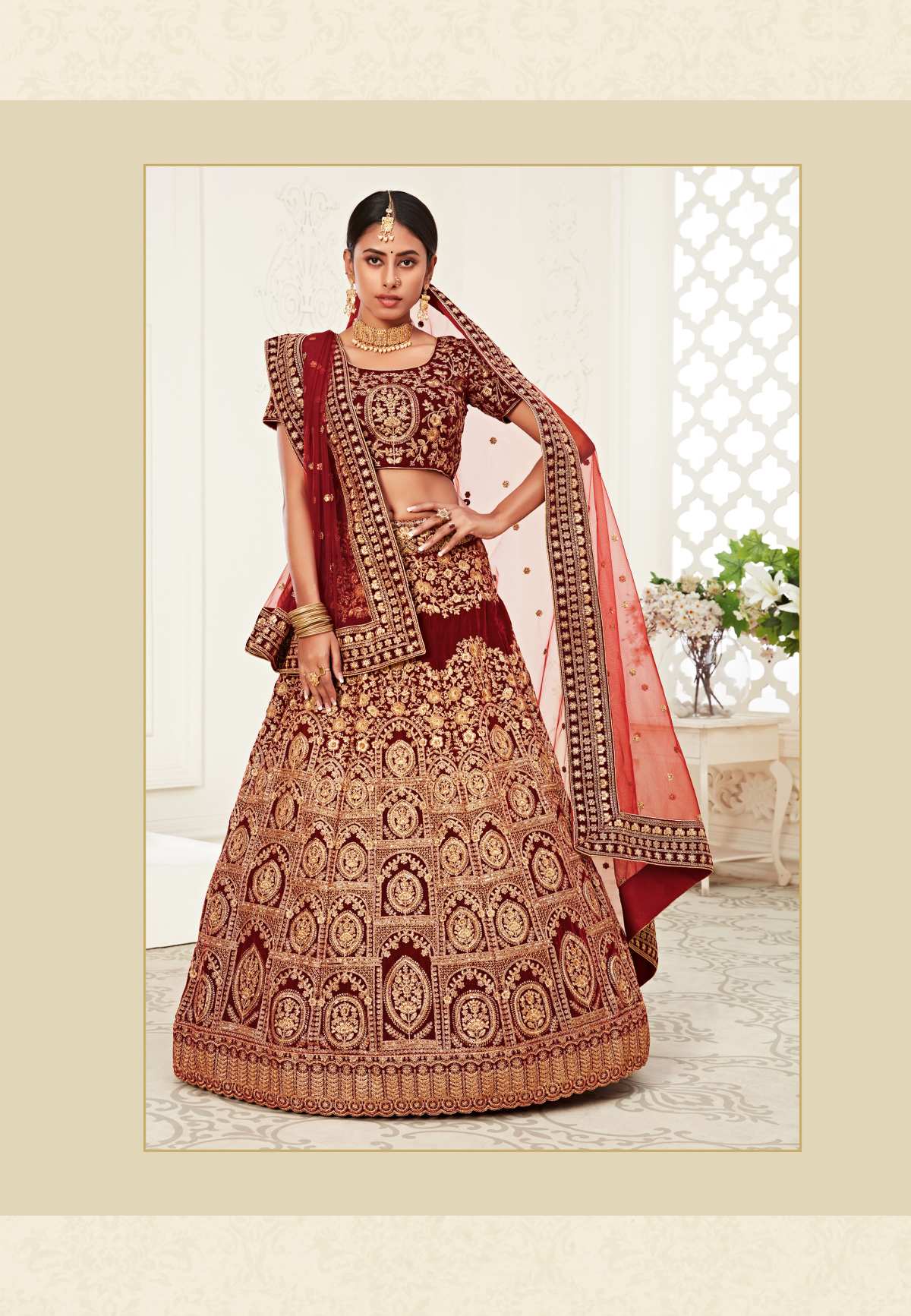 SUDARSHAN SILK'S ETHNIC WEAR LEHENGA CHOLI CG-1092