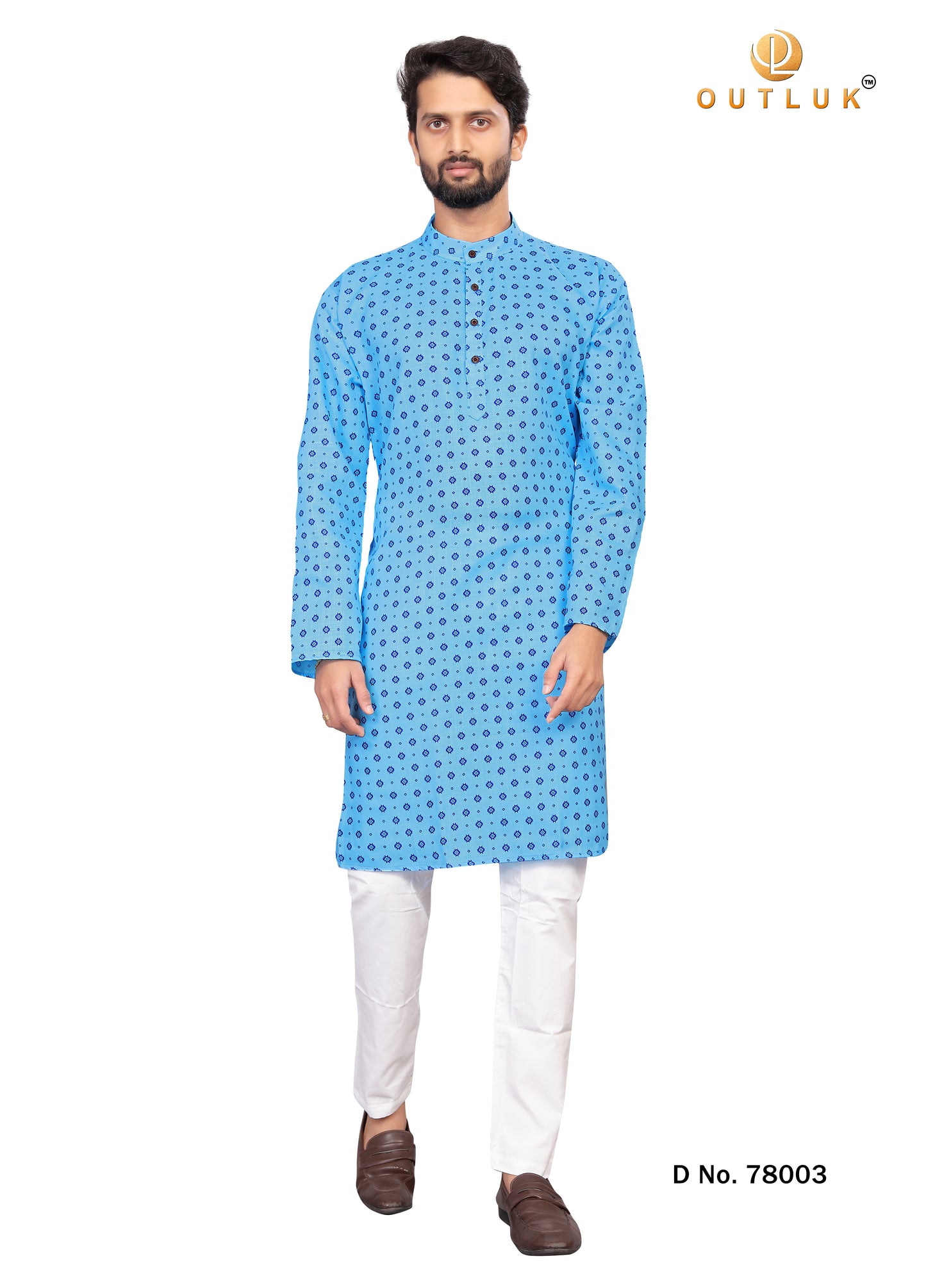 Sudarshan Silks Cotton Kurta Pyjama