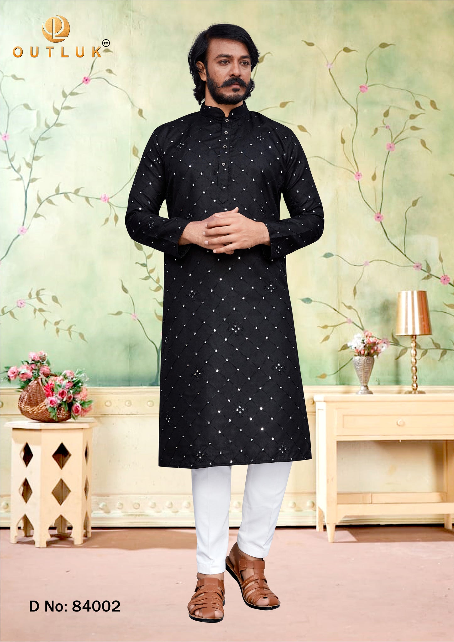 Sudarshan Silks Traditional Kurta Pyjama