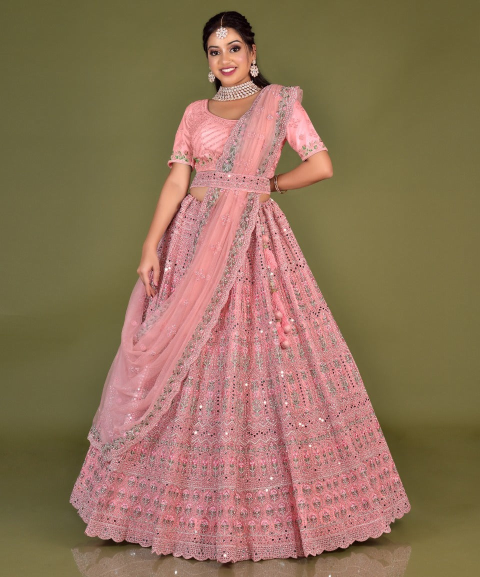 New Wedding and Festival Semi Stitiched Lehenga Choli