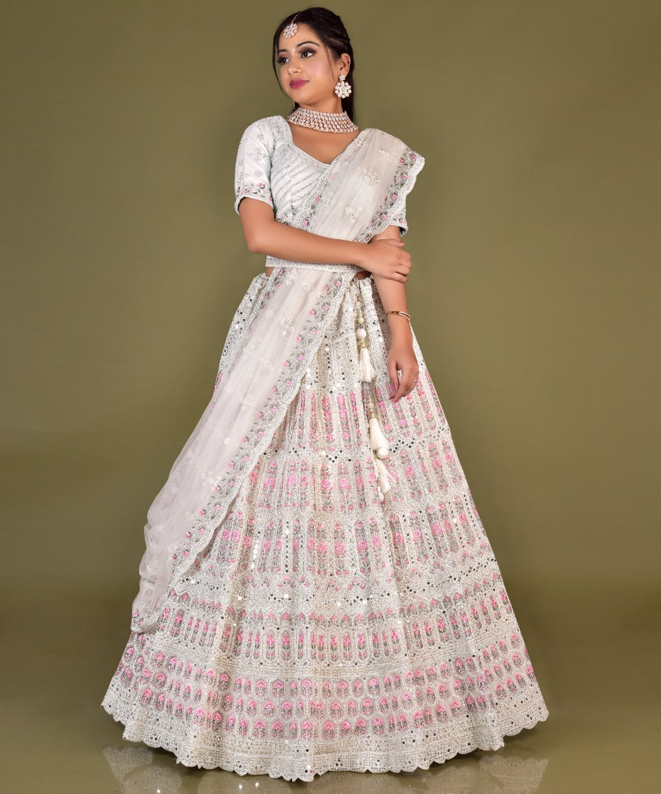 New Wedding and Festival Semi Stitiched Lehenga Choli